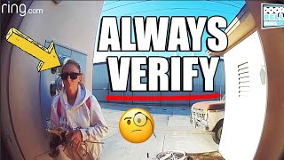 Always Verify Before Opening Your Door Part 4 Ring Video Doorbell Documentary [upl. by Brunhilda]