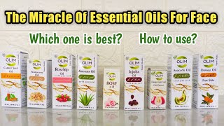 Essential oils for face  Facial oil uses amp benefits [upl. by Rhiamon761]