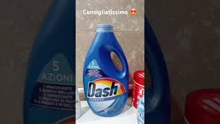 Il Dash liquido è per me consigliatissimo🤩 detersivi pulizia lavatrice [upl. by Atiz]