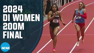 Womens 200m  2024 NCAA indoor track and field championships [upl. by Millman]