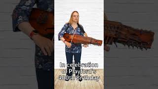 Nonesuch celebrating johnplayford at 400 dancingmaster 29104 nyckelharpa shorts [upl. by Eemyaj864]