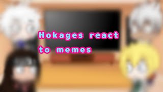 hokages react to memes dos irmãos uzumaki gacha club [upl. by Aigil]