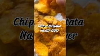 CHIPS DE BATATA  Na Air fryer receitasfaceis comofazer chips receitassaudáveis airfryer [upl. by Irec]