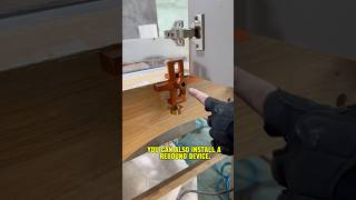 Cabinet Door Mounting Jig  Adjustable Aluminum Alloy Quick Positioning Tool [upl. by Harimas260]