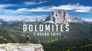 TOP 3 Circular HIKES in the DOLOMITES Italy [upl. by Daph450]