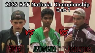 2023 Bible Quizzing National Championship  Quiz 1  Highlights [upl. by Noryv]