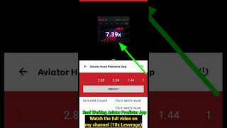 Real Working Aviator Predictor App  New Predictor Aviator Apk iOS and Android [upl. by Lotsyrk604]