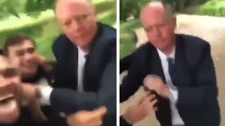 Chris Whitty Police investigate video of Chief Medical Officer being harassed by two men [upl. by Charmane945]