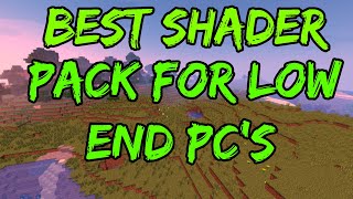 Best Shader Pack For Low End PCs SFLP Shaders 189 through 118 [upl. by Patty]