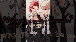 Kirishima x Bakugo kiribaku mha [upl. by Neva]