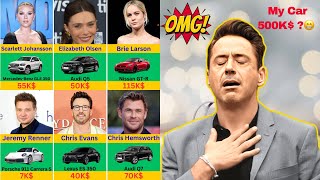 Avengers Cast Who Drives the Most INSANE LUXURY CARS avengers [upl. by Alicea749]