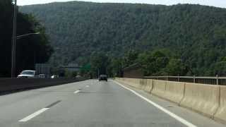 Delaware Water Gap Toll Bridge eastbound [upl. by Heyra206]