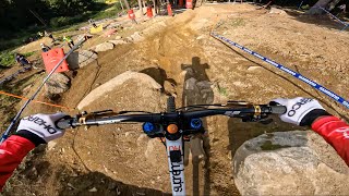 GoPro Thibaut Daprelas Qualifying Run  UCI Downhill MTB World Cup [upl. by Jandel842]