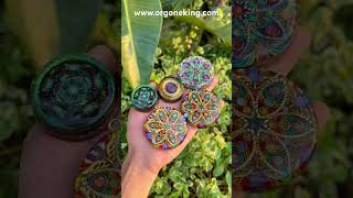 Mandala Orgone Pendant orgonite orgone crystalgrid mandala jewelry jewelry sacredgeometry [upl. by Olmstead]