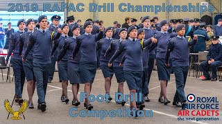 2019 RAFAC Drill Championships  Foot Drill [upl. by Ttennaj]