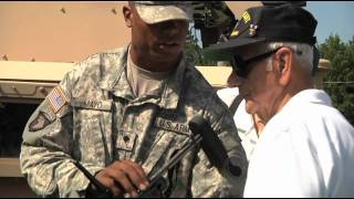 WWII Vets visit 29th Infantry Division [upl. by Eadas]