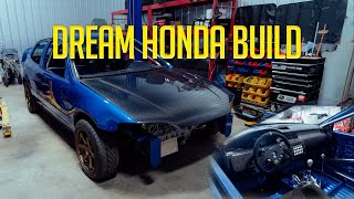 AWD Honda Civic Build  FULL chassis rebuild [upl. by Bremser]