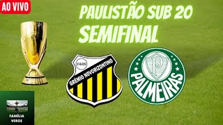 AOVIVO NARRAÇÃO NOVORIZONTINO 1 X 0 PALMEIRAS SEMIFINAL PAULISTAOSUB20 [upl. by Gideon976]