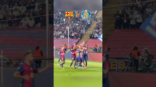 Barcelona vs Getafe Goals  Highlights 🔥⚽️ shorts [upl. by Ellehcyar]