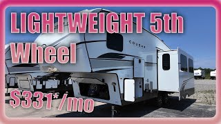 Lightweight 2025 5th Wheel Tour  Cougar Sport 2400RE [upl. by Tabitha]