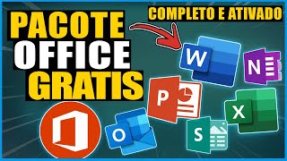 COMO BAIXAR e INSTALAR MICROSOFT OFFICE ATIVADO OFICIAL COMPLETO 2024  WORD EXCEL e ETC [upl. by Grounds]