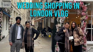 WEDDING SHOPPING IN LONDON VLOG  TRAVEL  Daily Vlog 146 [upl. by Houston]