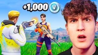 Fortnite But Every Elim is 1000 VBUCKS [upl. by Ahseet]