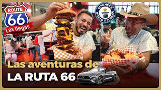 ME PEGAN en el RESTAURANTE MÁS CALÓRICO del MUNDO  La RUTA 66 GASTRONÓMICA 9 Las Vegas [upl. by Demetrius16]