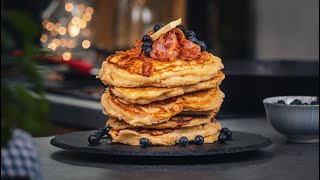 PANCAKES  przepis na autentyczne amerykańskie naleśniki [upl. by Gittel685]