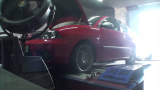 Customers Seat Ibiza FR PD130 Dyno Run After Our Custom Remap [upl. by Lunetta999]