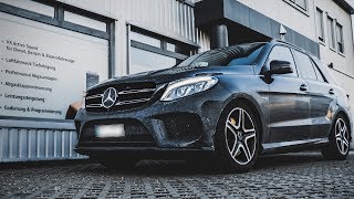 SUV TIEFERLEGEN MERCEDES BENZ GLE 43 AMG 450 AMG TUNING  Cete Automotive [upl. by Aala]