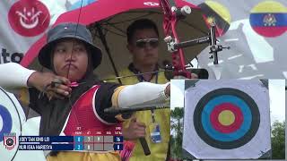 NUR IEKA HARIESYA vs JOEY TAN  Recurve Women Individual Final  KMK2024 Siri 2 [upl. by Rolfe]