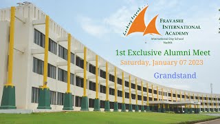 Fravashi International Academy  1st Exclusive Alumni Meet  Grandstand [upl. by Alahs548]