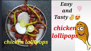 chicken lollipops recipe ॥ easy and testy chicken lollipops॥ by smd30॥holidays special recipe॥ [upl. by Neiht]