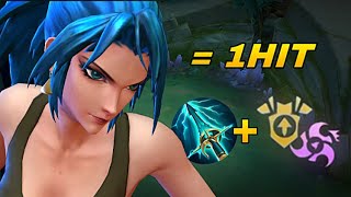 KARINA BEST BUILD AND EMBLEM TO RANK UP FASTER KARINA GAMEPLAY  Mobile Legends [upl. by Isidro]