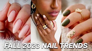 How To Wear Your Nails This FALL CLASSY Fall 2023 Nail Trends Manicure Design amp Nail Polish [upl. by Gavriella]