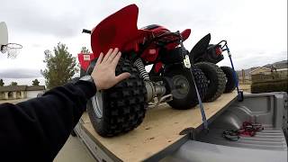 4 x 8 Camper Part 40 ATV RACK DONE QUICK LOOK BACK [upl. by Franzoni]