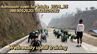 wednesdayuphilltraining admissionsopen202425 army GRTCPokhara comingwithmybetterversion [upl. by Nangatrad741]