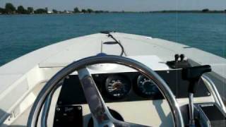 Ranger Flats boat on Lake St Clairs north channel [upl. by Theo]