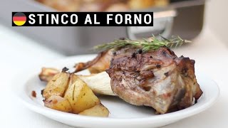 Ricetta stinco al forno  Germania [upl. by Einnahc354]