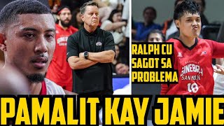 GINEBRA PAMALIT KAY JAMIE MALONZO  RALPH CU SAGOT SA PROBLEMA NG GINEBRA [upl. by Aileda]