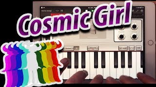 Jamiroquai  Cosmic Girl on iPad GarageBand [upl. by Natalya477]