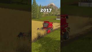 Evolution of Farming Simulator Harvesting Edition farmingsimulator fs25 [upl. by Henryson]