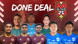 BURSA TRANSFER PEMAIN MALUT UNITED  8 PEMAIN RESMI GABUNG [upl. by Ennayram]