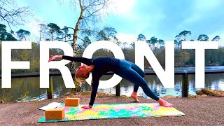 Yoga For Triathletes Flexibility for Cyclists Front Body Stretch yogaforcyclists beginnersyoga [upl. by Lucian]