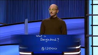 Amy Schneider loses on Jeopardy [upl. by Cerveny]