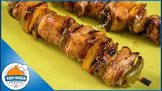 Como marinar brochetas de pollo [upl. by Yrag]