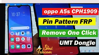 OPPO A5s CPH1909 Pin Pattern FRP Remove One Click UMT  OPPO A5s Unlock UMT Tool 2023 [upl. by Lanod]