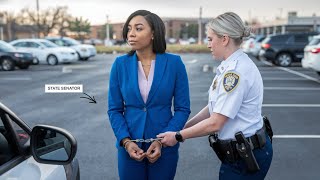 Racist Female Cop Arrests BLACK Woman Finds Out Shes State Senator [upl. by Neirbo]