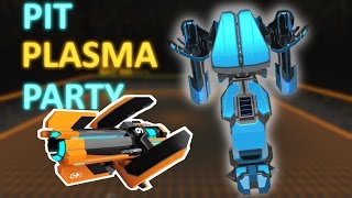 PIT PLASMA PARTY  Robocraft Update [upl. by Htez375]